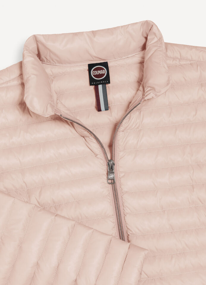 Padded collar down jacket image number 6
