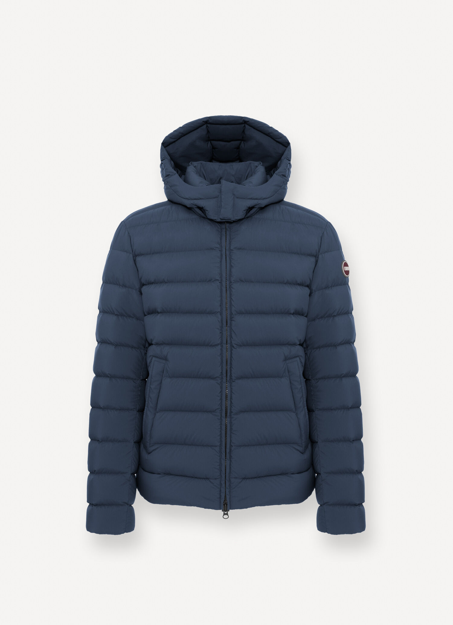 Down jacket with detachable hood - MODERN BLUE | Colmar