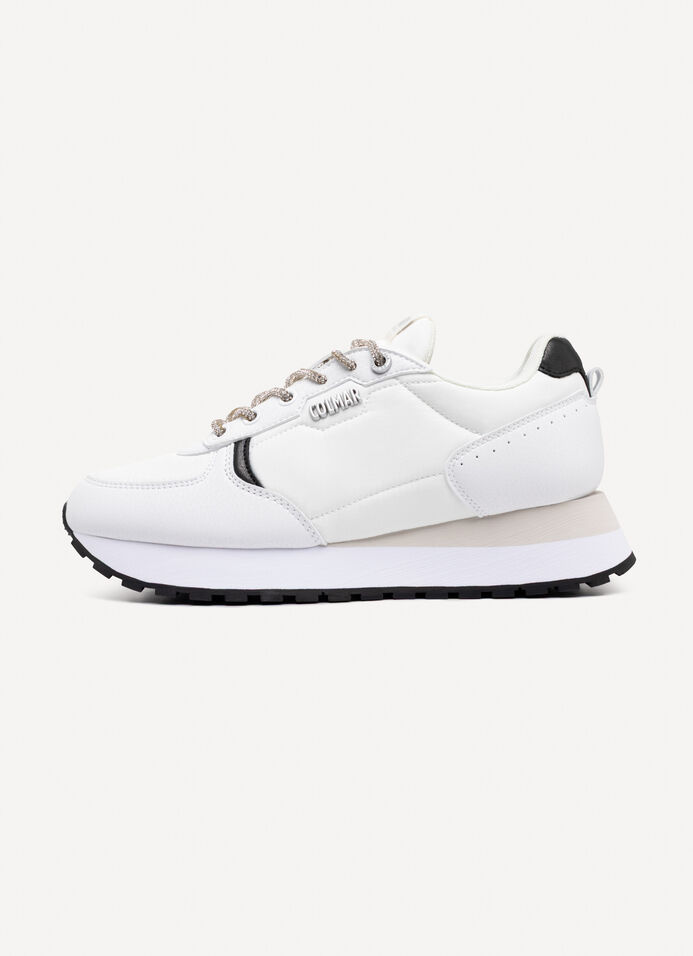 Women's Travis Shine High Sole Sneakers