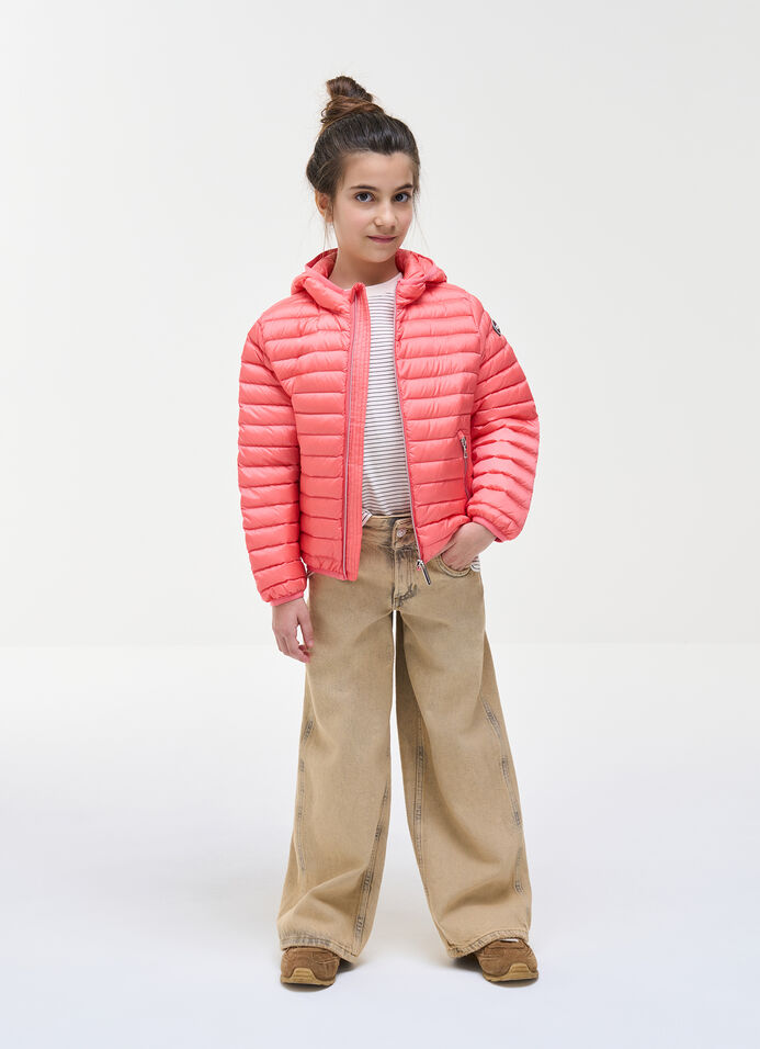 Lightweight Hooded Down Jacket