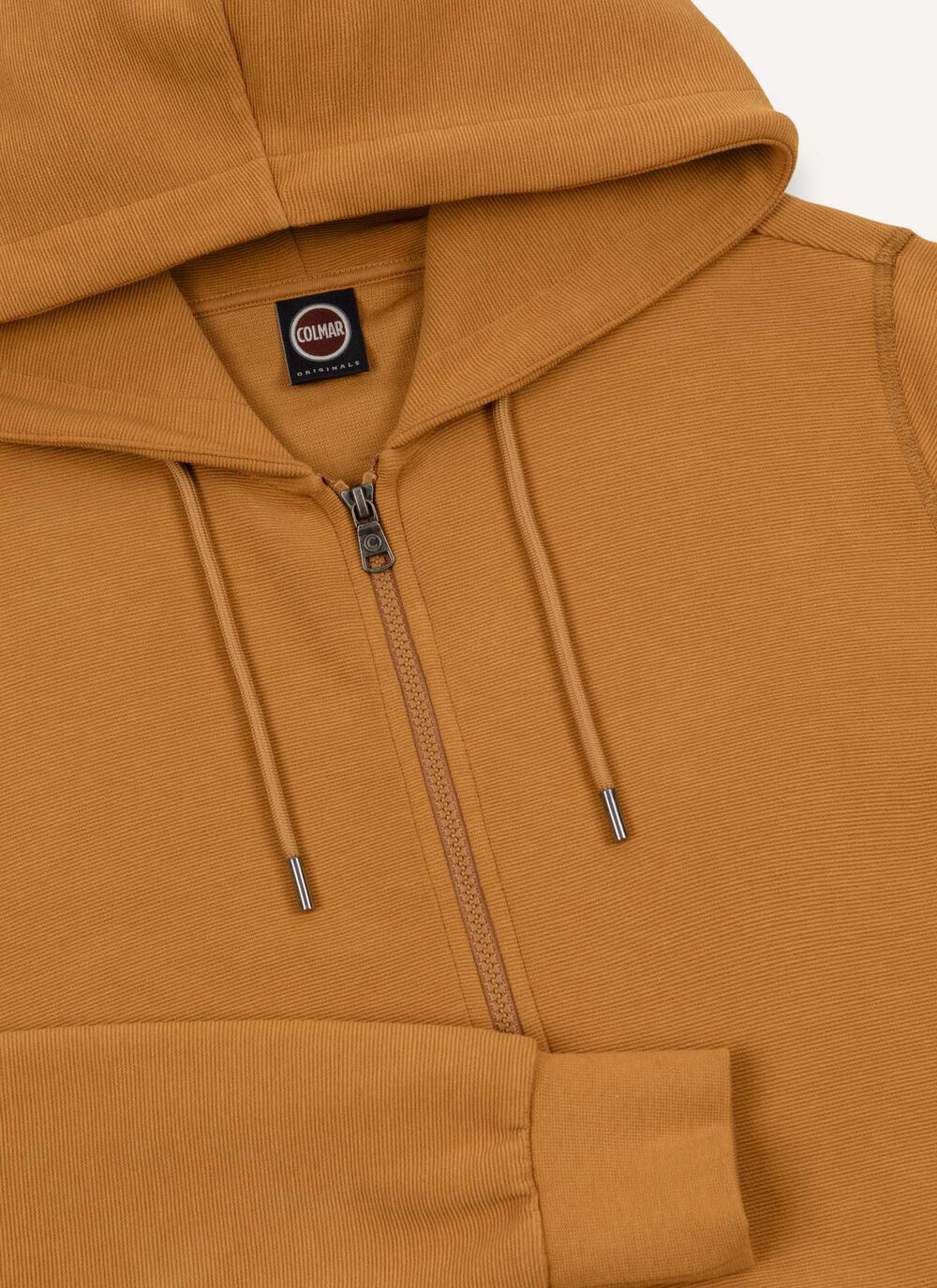 Ottoman-effect hooded sweatshirt image number 6