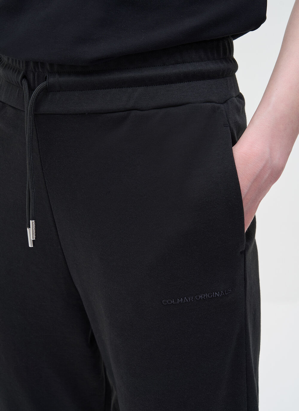 Cotton tracksuit bottoms image number 2