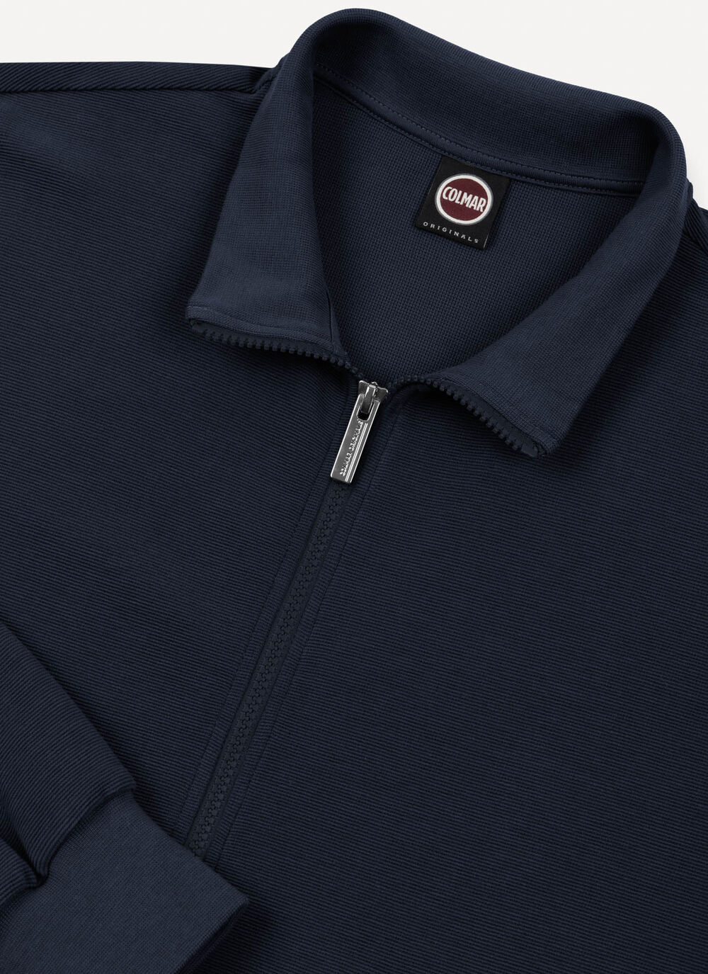 Full-zip ottoman sweatshirt image number 6