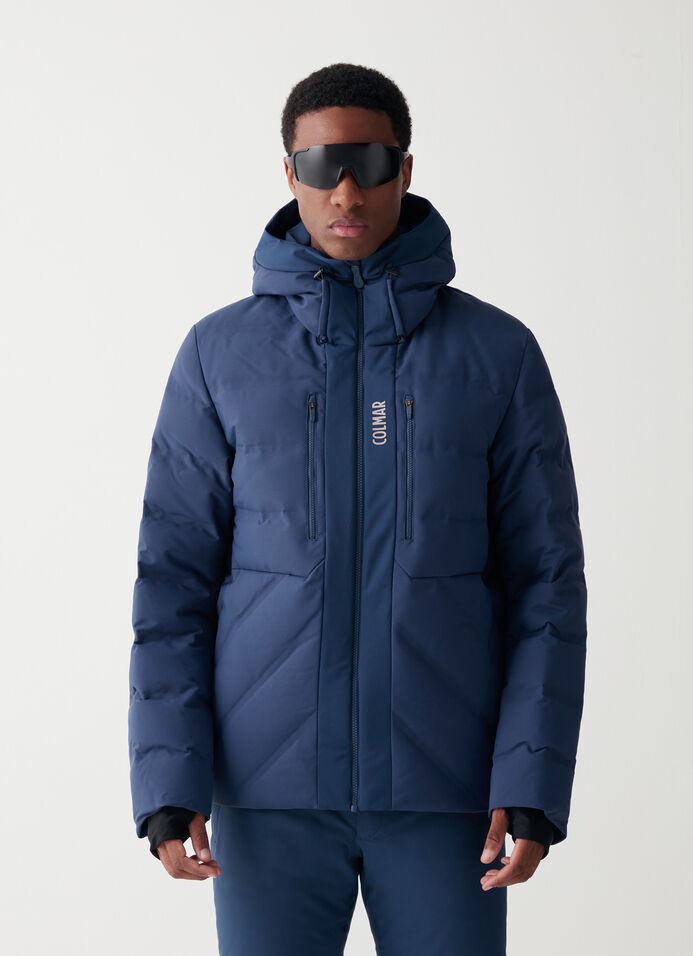 5-layer down ski jacket