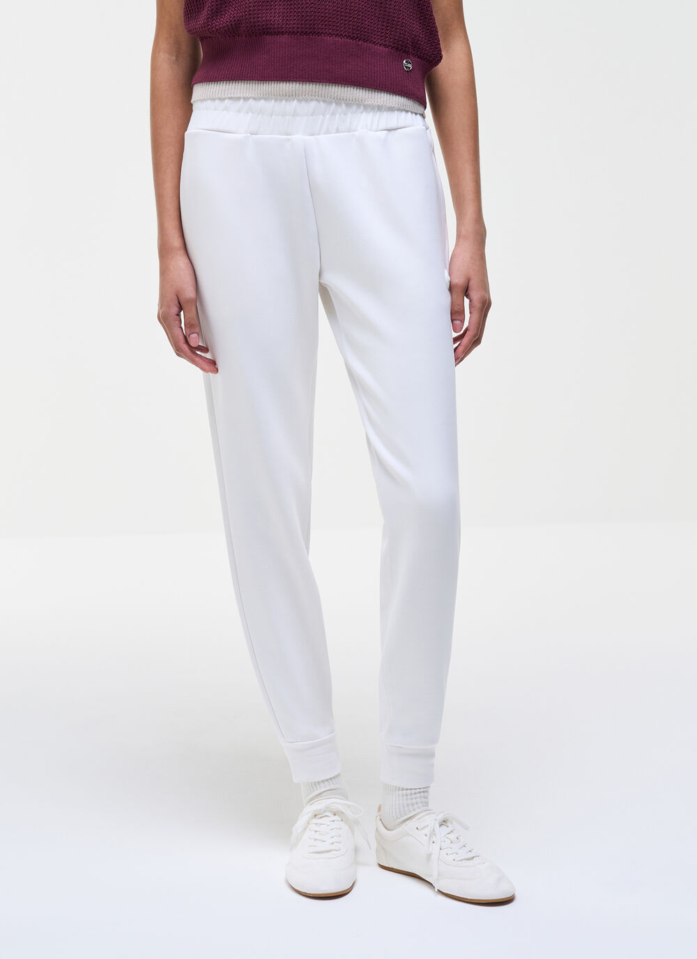 Cotton modal tracksuit bottoms image number 0