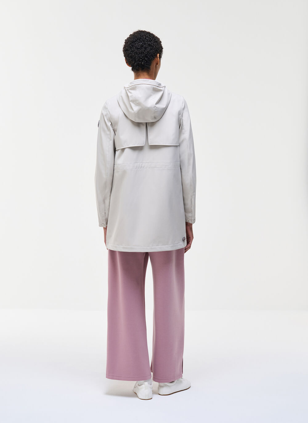 Long waterproof jacket image number 3