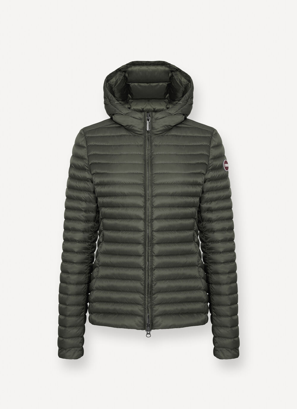 Light down jacket with hood image number 4