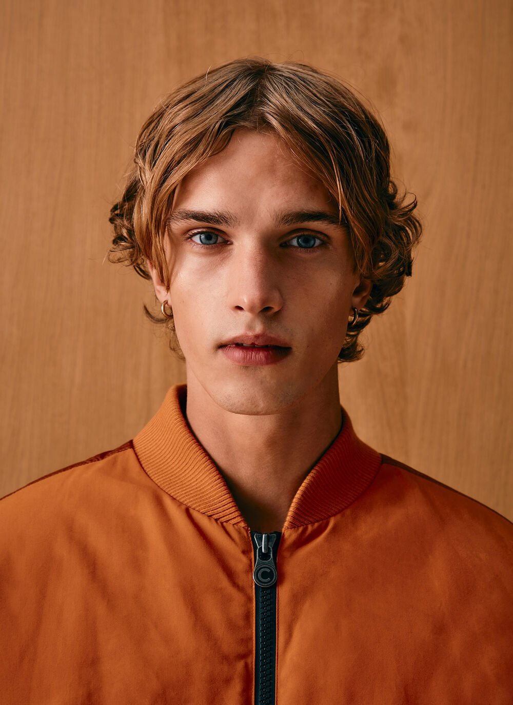 Wax down-padded bomber jacket image number 2