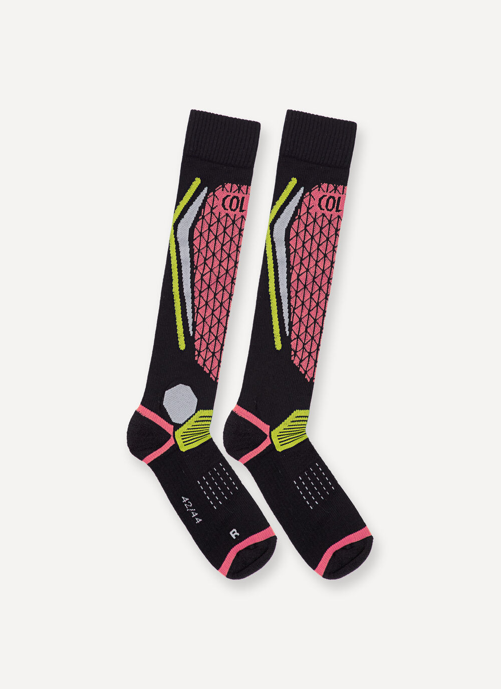 Unisex geometric Ski Socks image number 0
