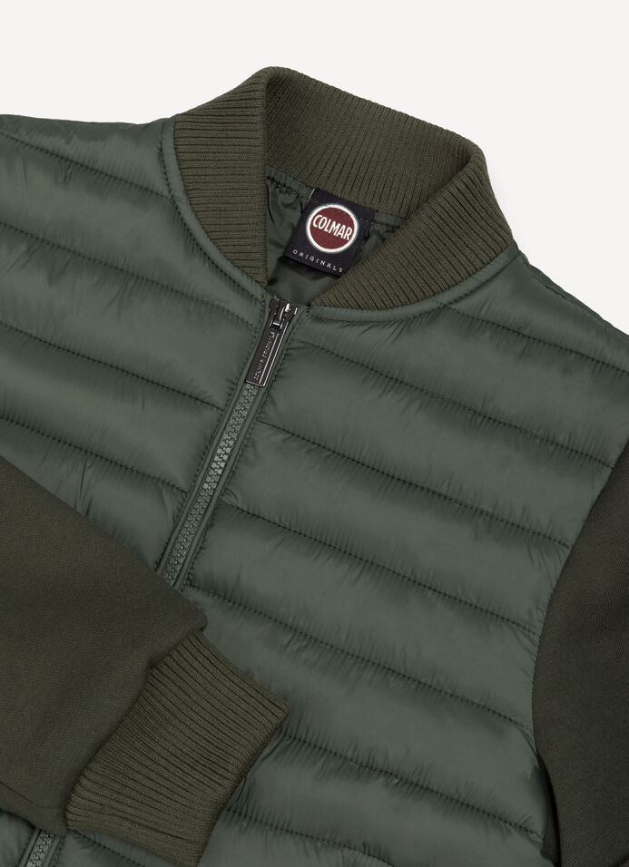 Jacket with fleece sleeves image number 6