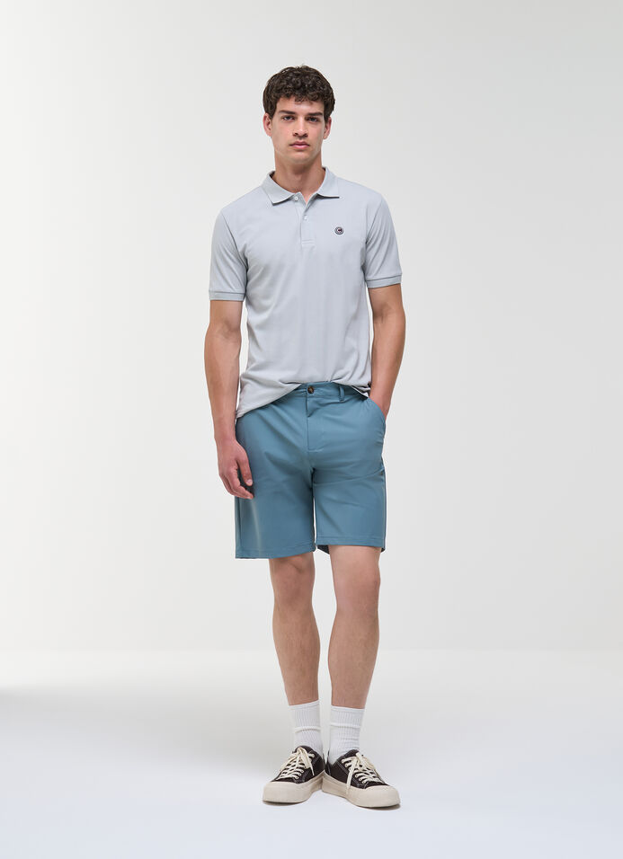 Cotton piqu&eacute; polo-shirt