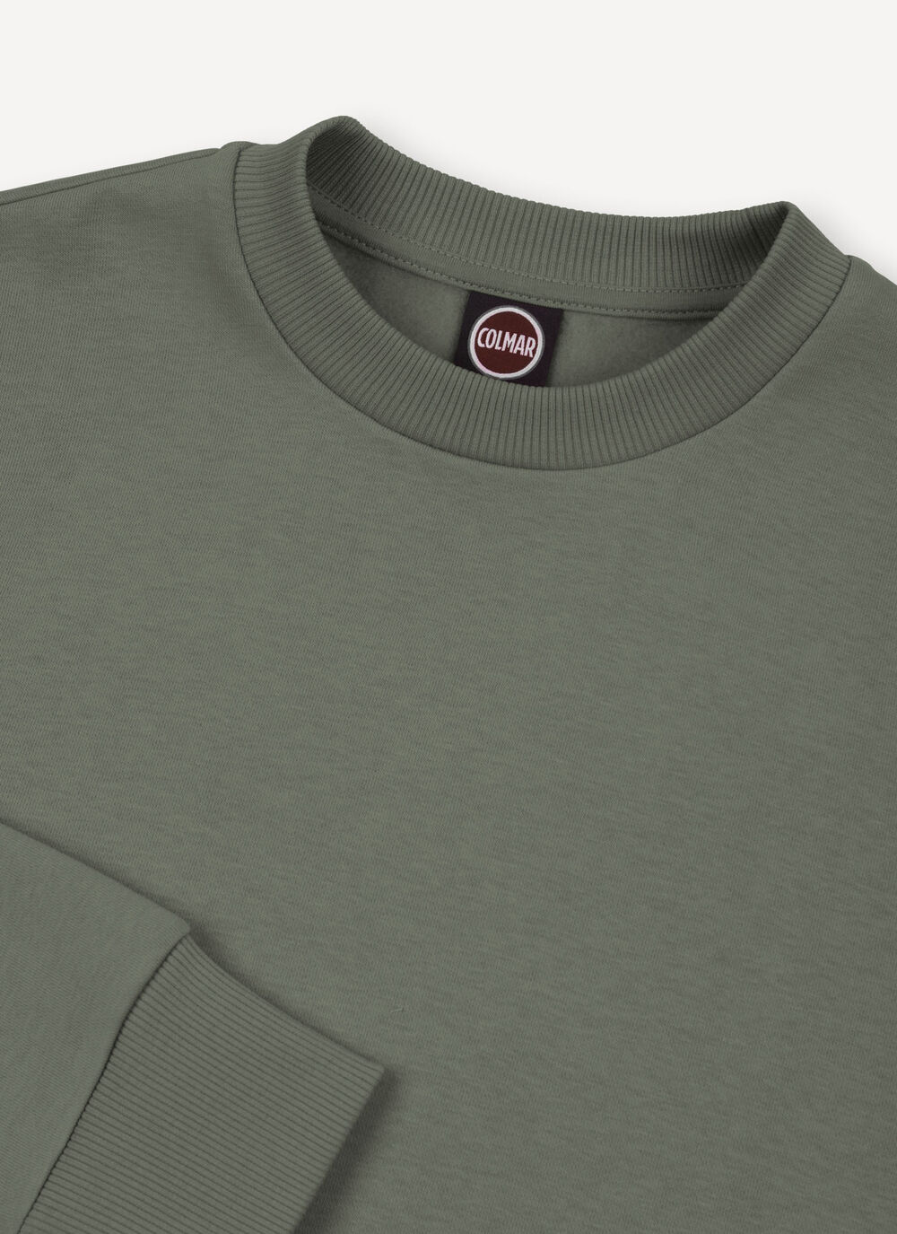 Sudadera de algod&oacute;n con cuello redondo image number 6