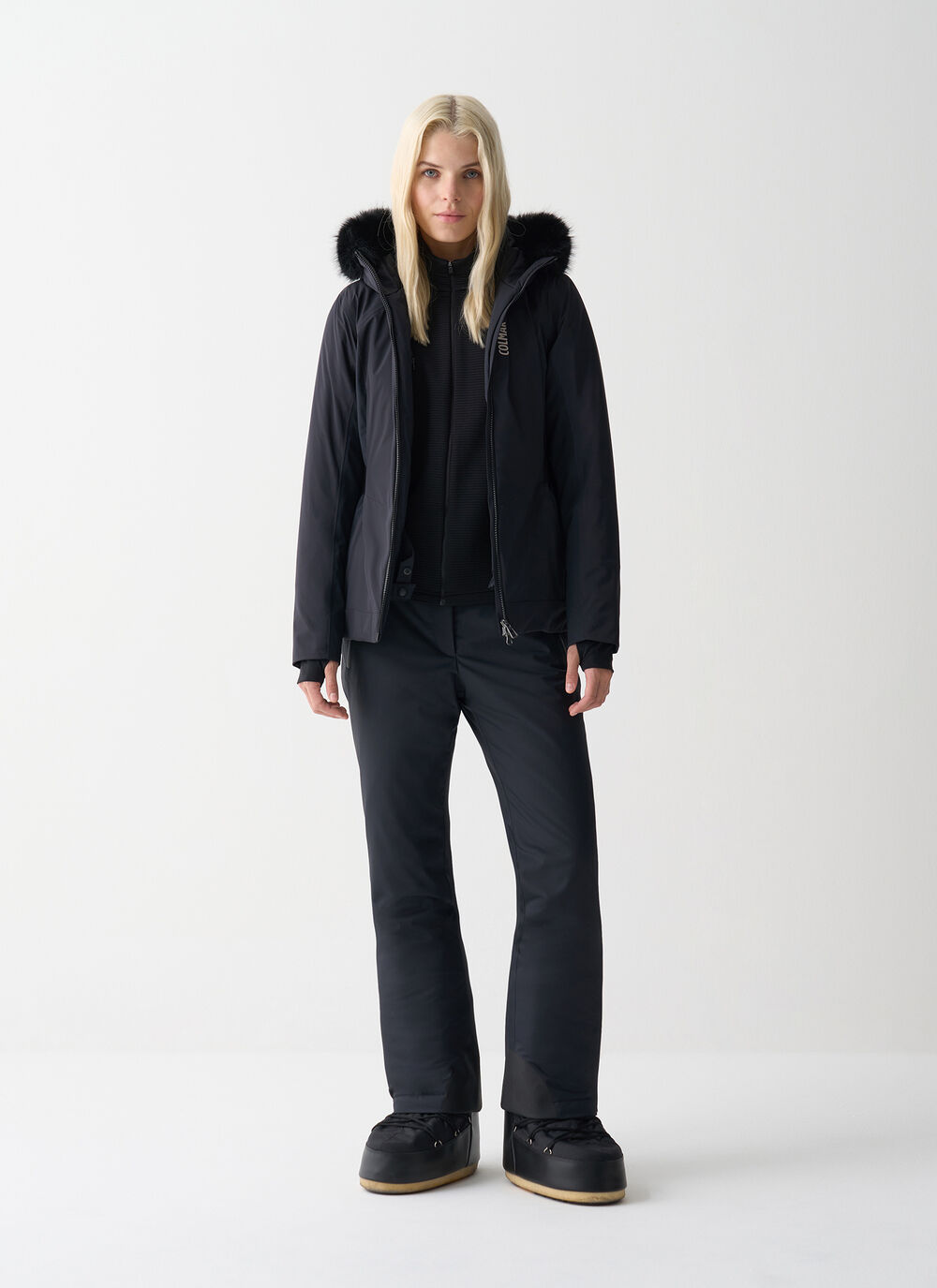 Parka de esqu&iacute; con pelo image number 0