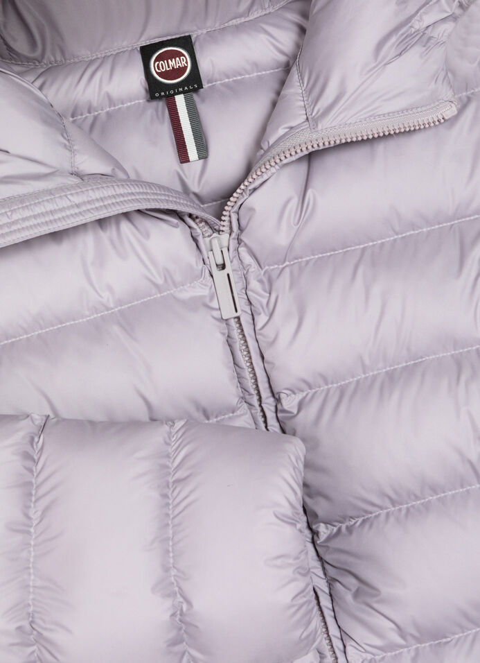 Matte Daunenjacke mit Kapuze image number 6