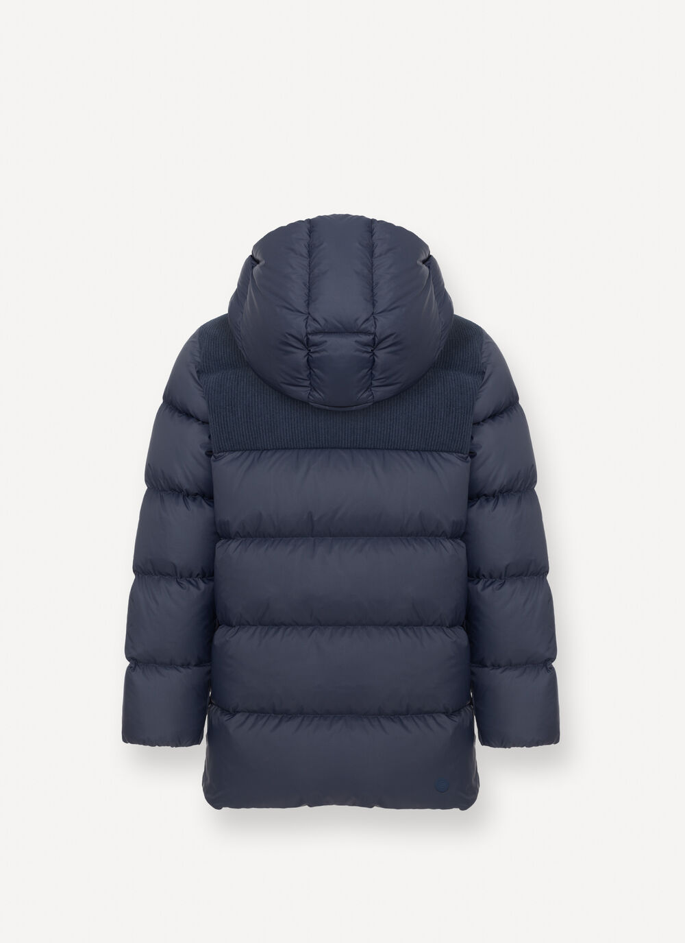 Down-padded parka with corduroy inserts image number 4