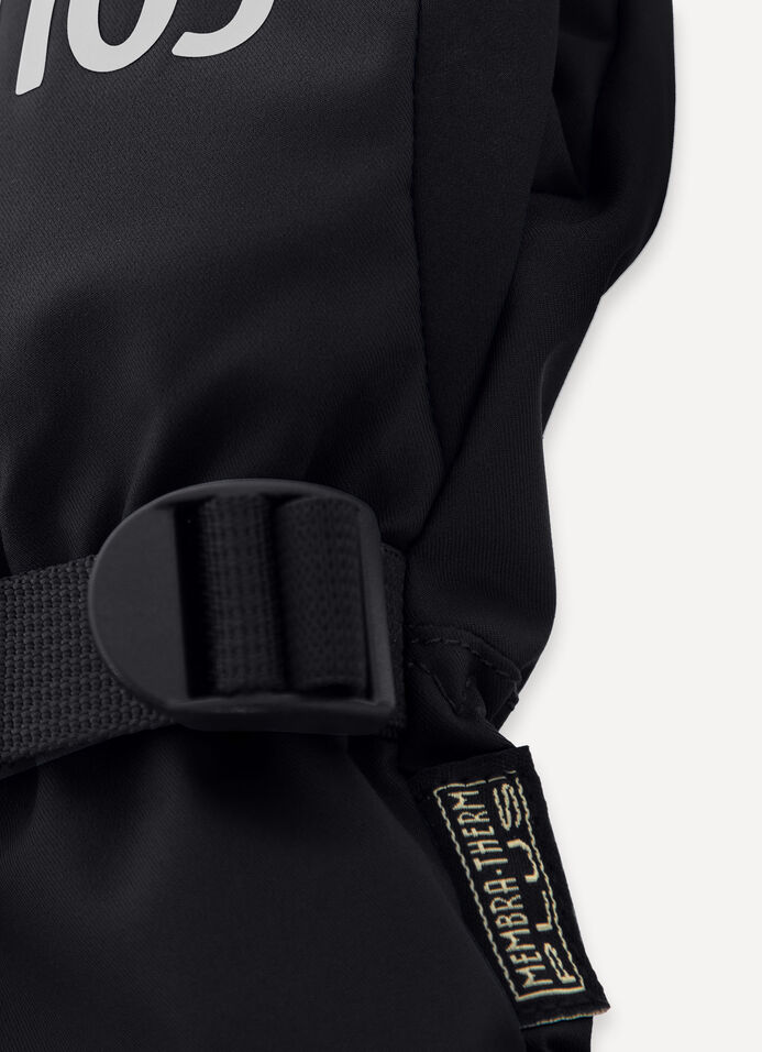 Men's ski gloves with logo image number 2