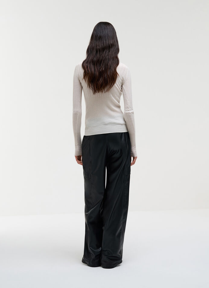 Merino wool polo-neck image number 3