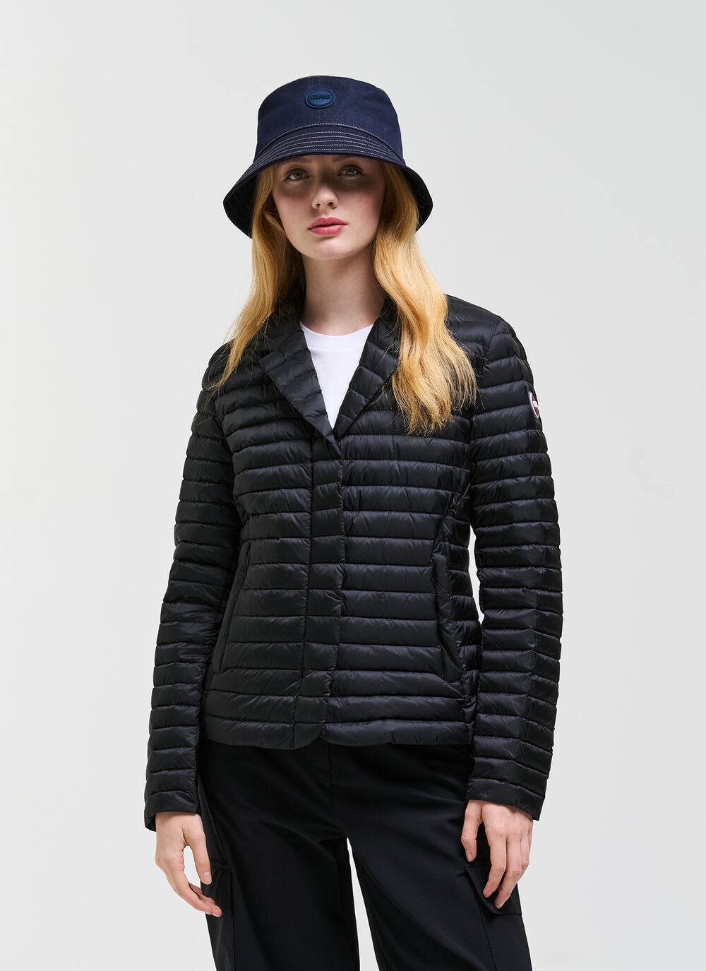 Lightweight down padded blazer image number 1