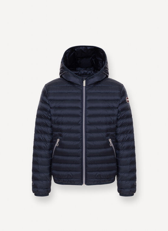 Lightweight Hooded Down Jacket