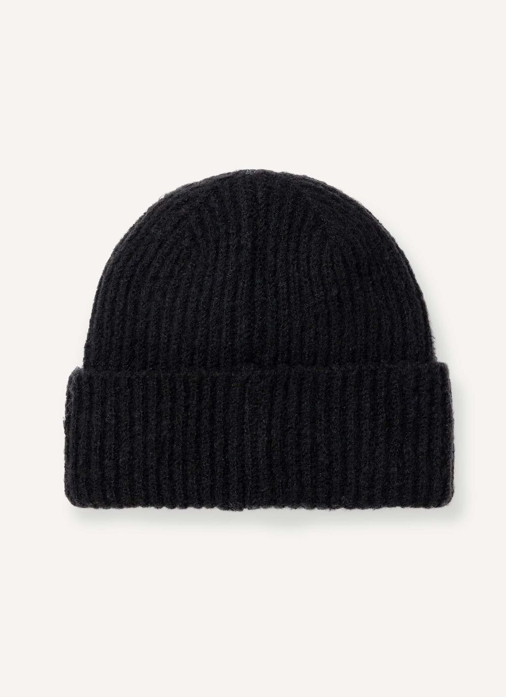Women&rsquo;s rib-knit hat with logo image number 2