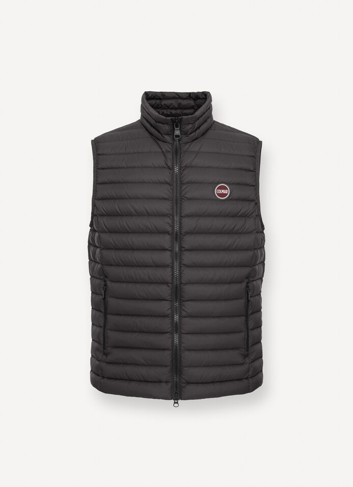 Quilted down vest image number 4