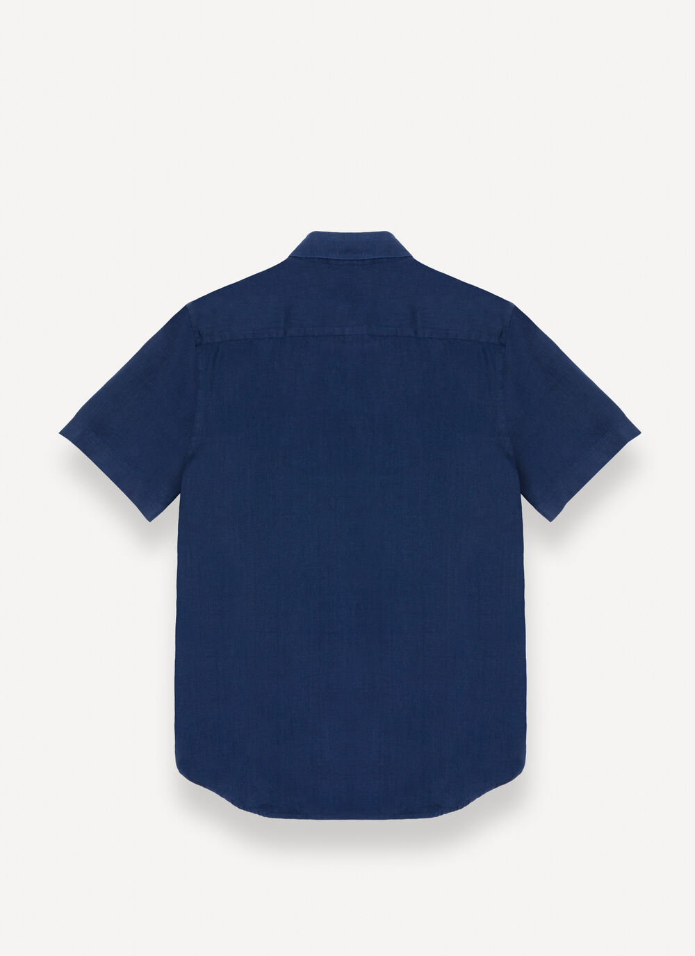 Short-sleeved linen shirt image number 5