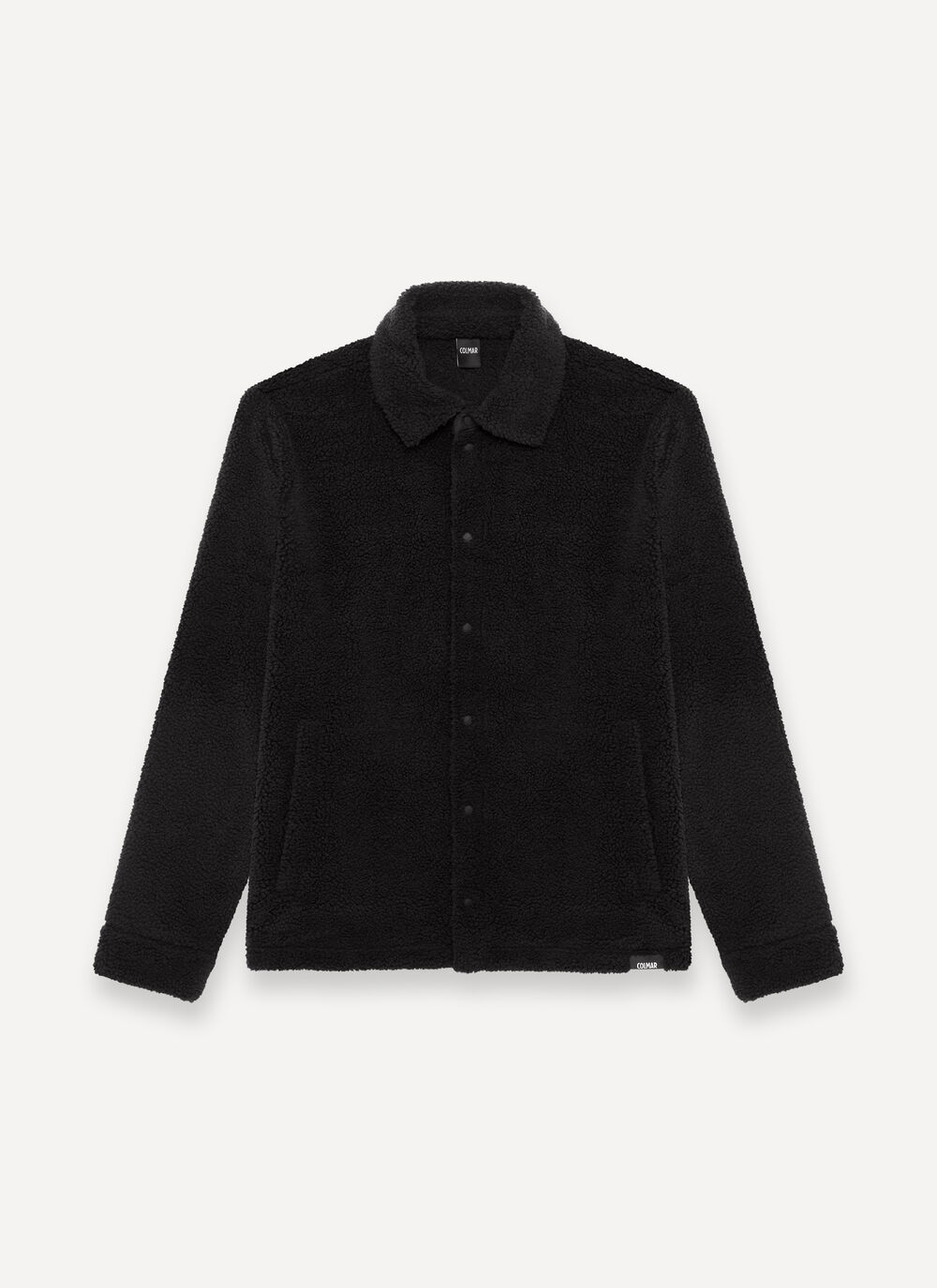 Unisex teddy-effect overshirt image number 4