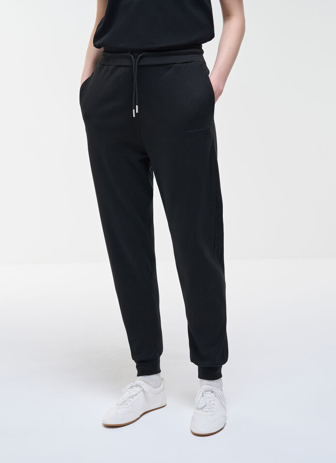 Cotton tracksuit bottoms