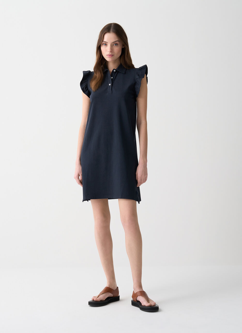 Vestito in piqu&eacute; image number 0