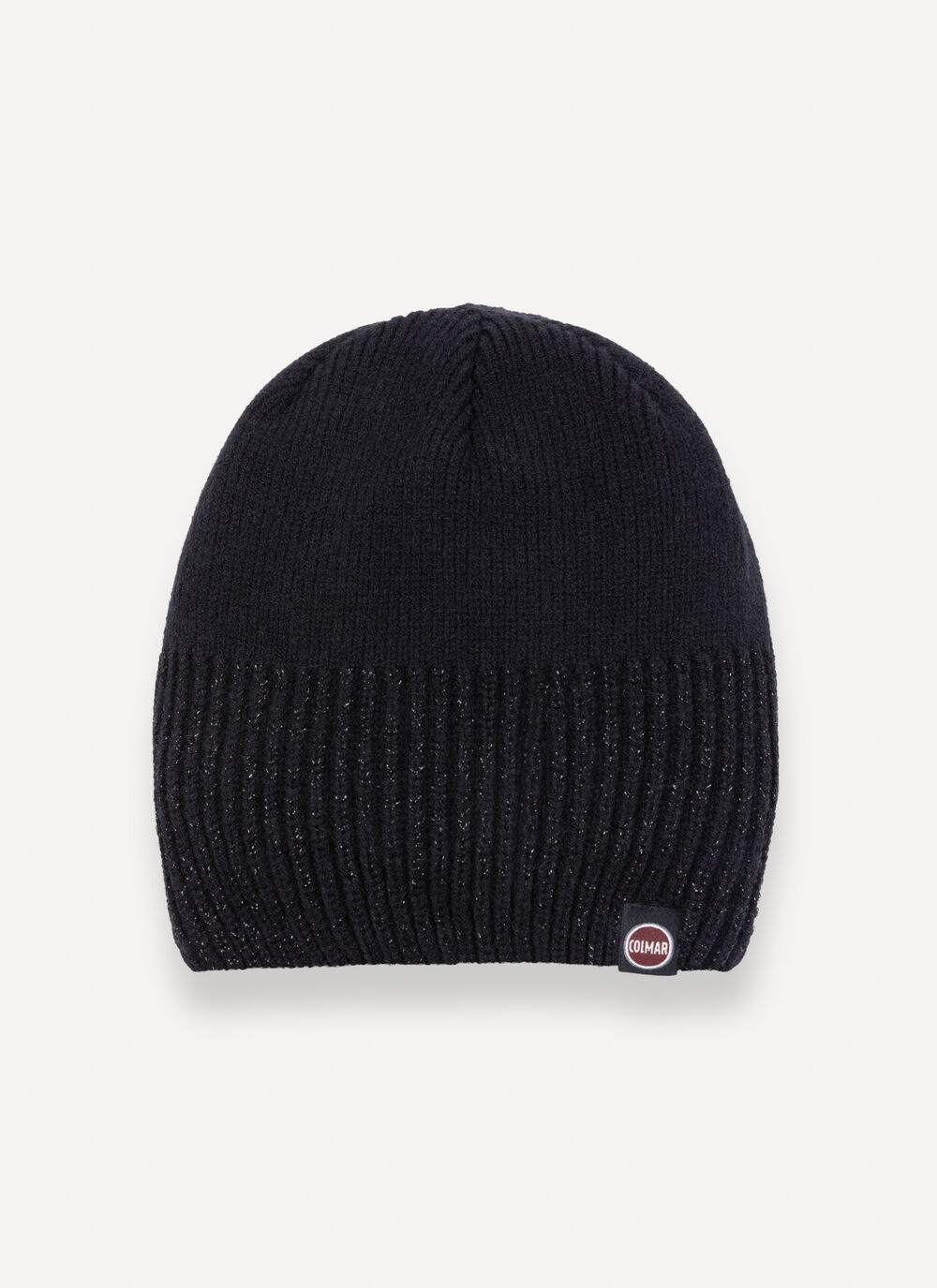 Hat with lurex details image number 1