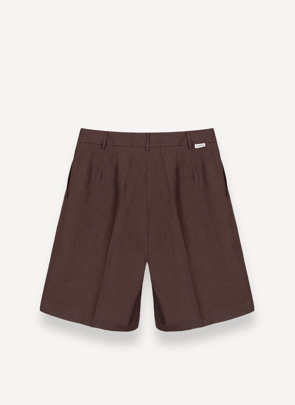 Linen Bermuda Shorts image number 5