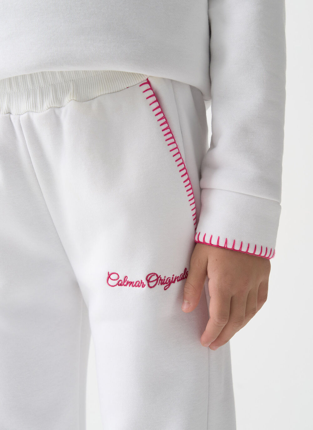 Tracksuit bottoms with embroidery image number 2