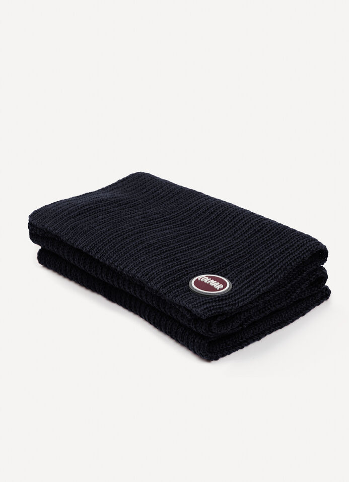 Unisex rib-knit scarf image number 5