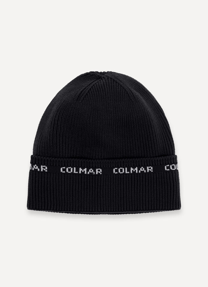 Men's hat with branded trim image number 1