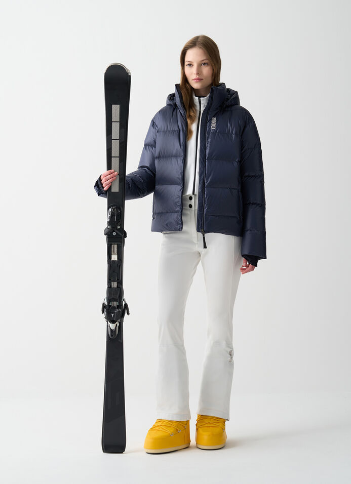 Puffy padded ski jacket image number 0