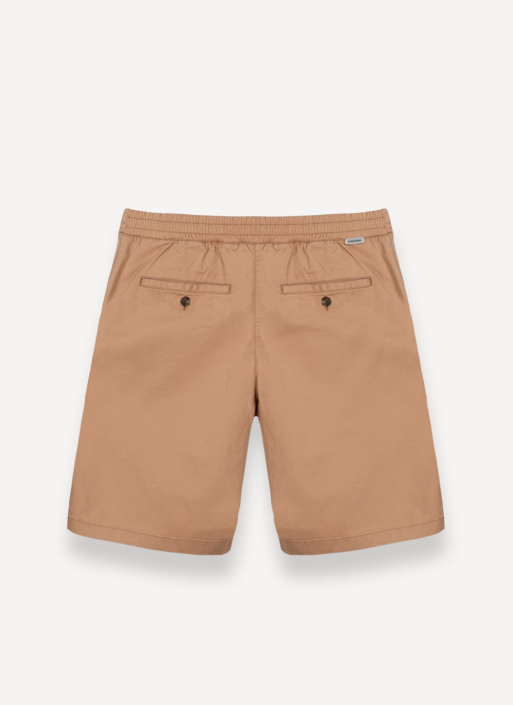Cotton Drawstring Bermuda Shorts image number 5