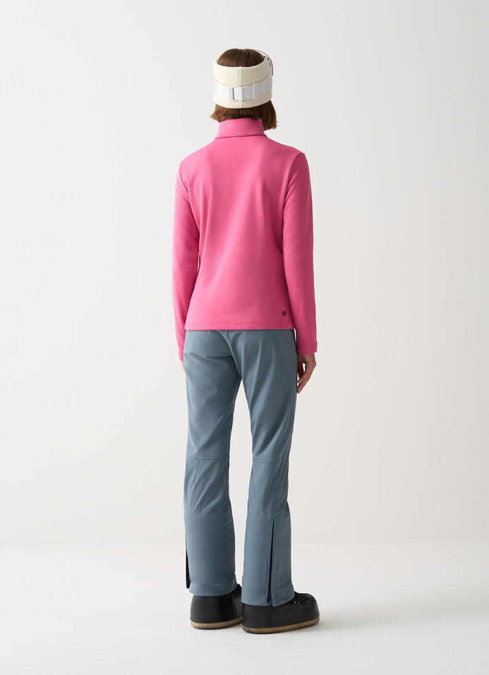 Half-zip stretch ski fleece image number 3