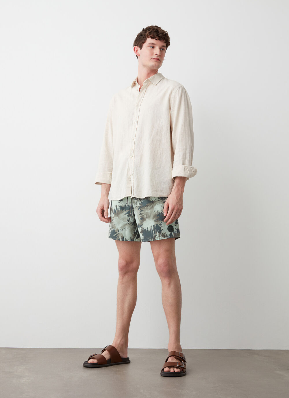 Swimsuit with all-over print image number 3