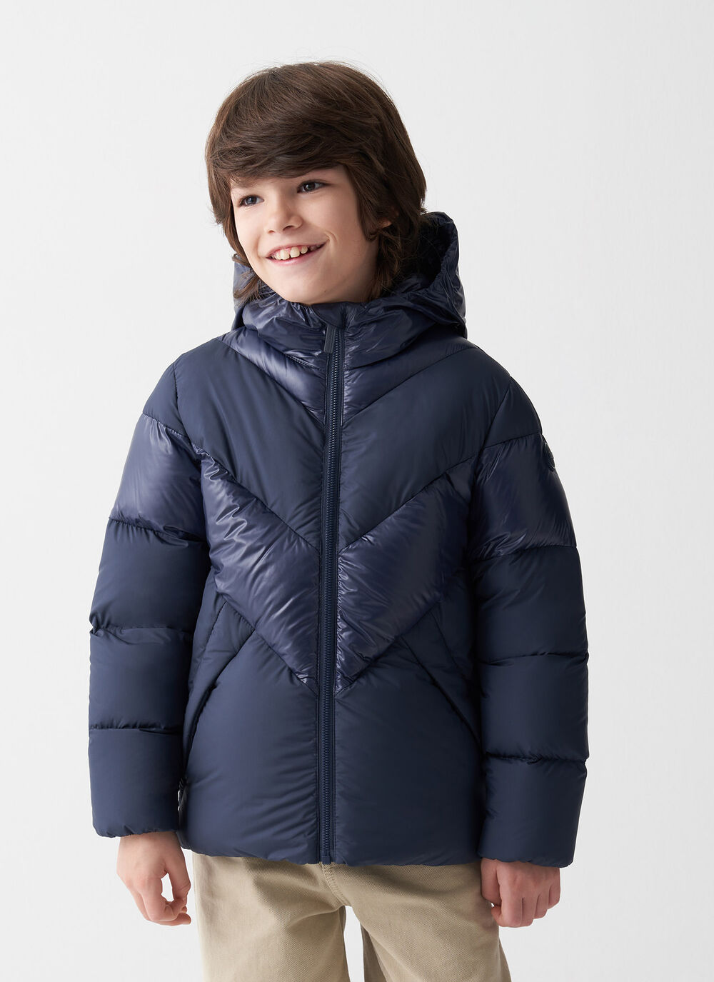 Dual matt down jacket image number 1