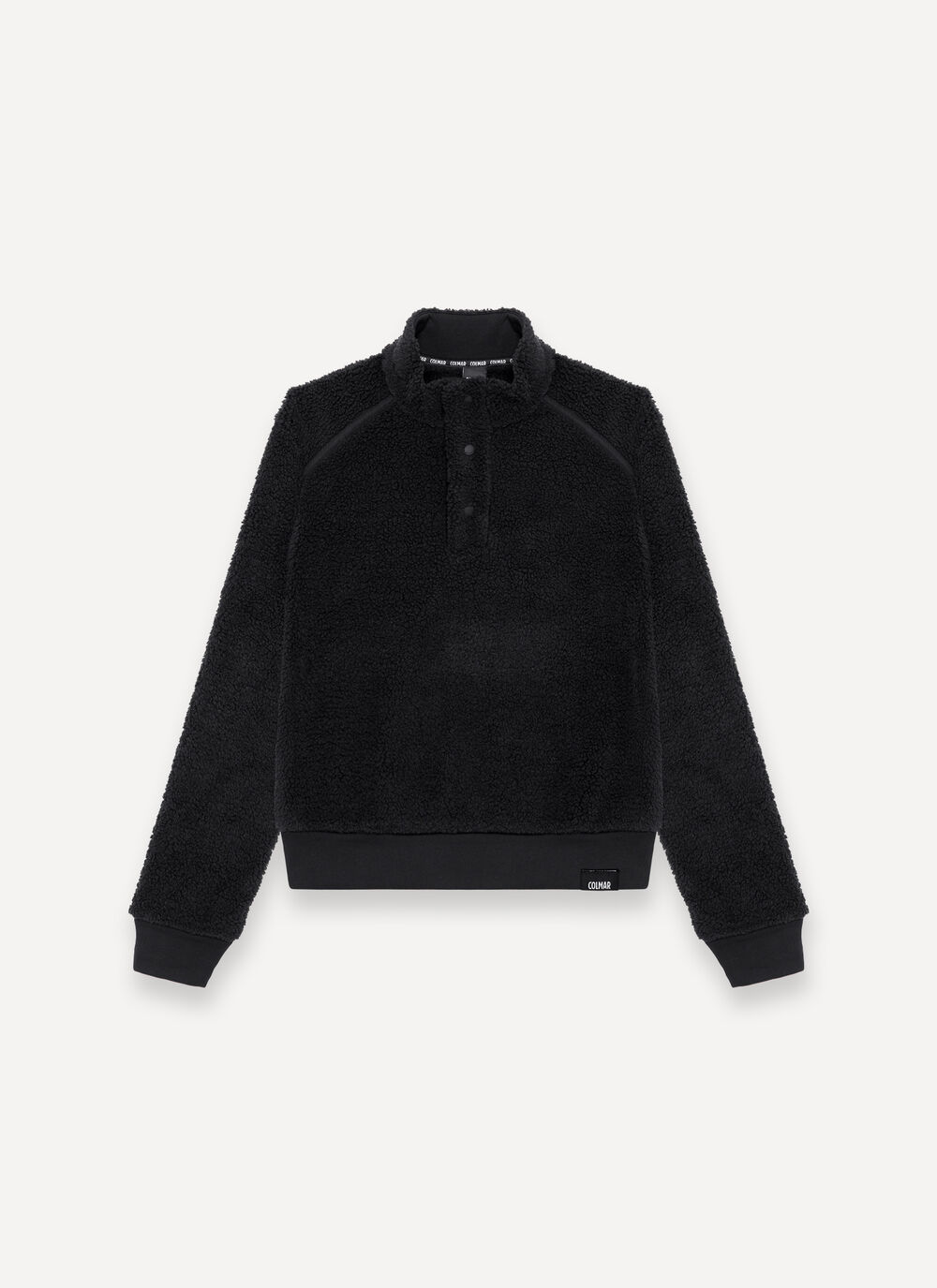 Teddy-effect cropped ski fleece  image number 4