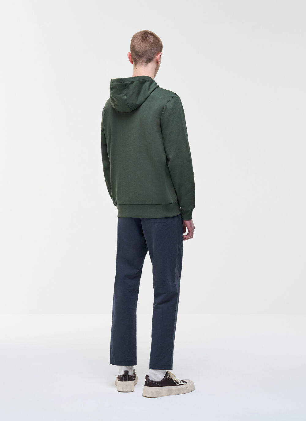 Full-zip hooded sweatshirt image number 3