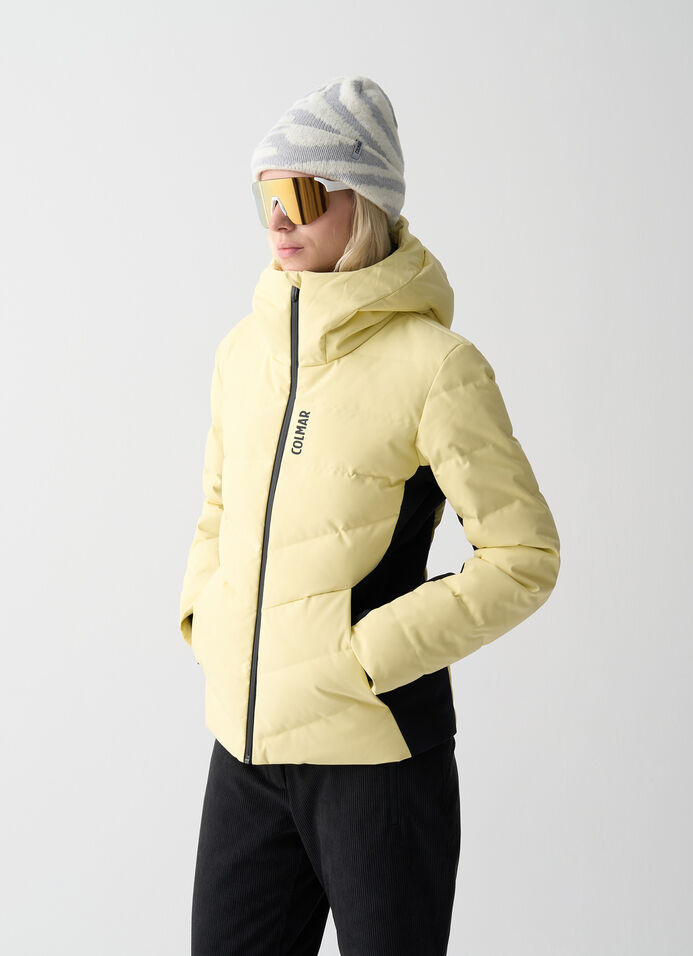 Shaping padded ski jacket image number 1