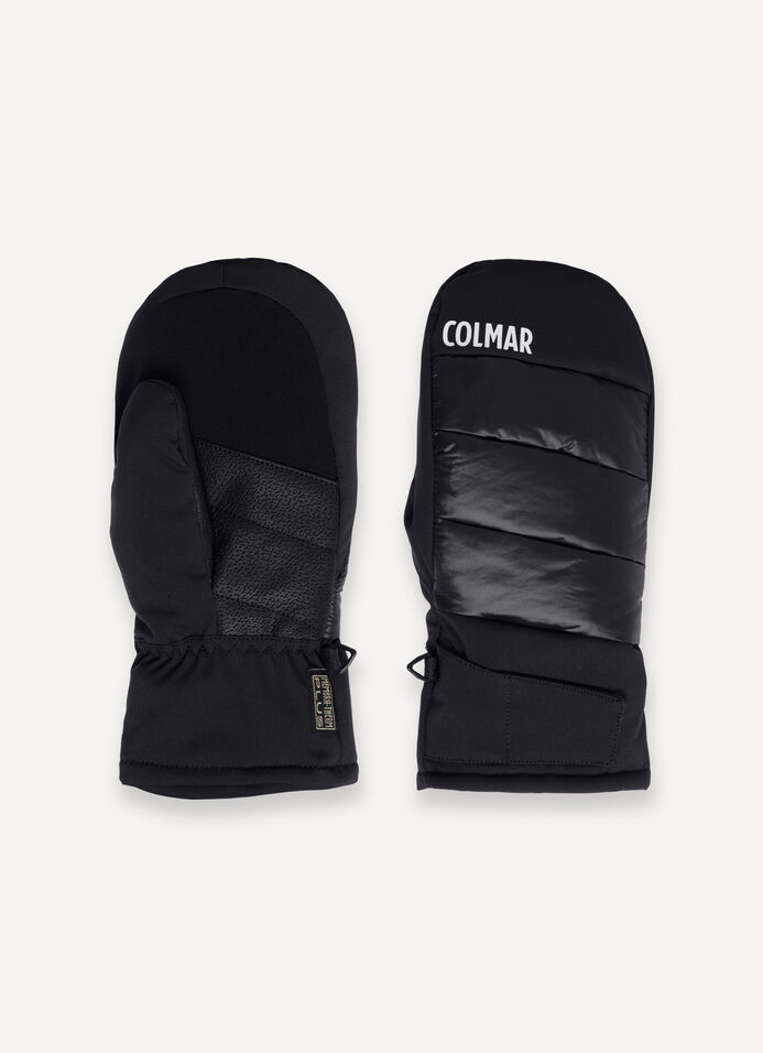 Women's extra-warm ski mittens with 5-finger lining image number 0