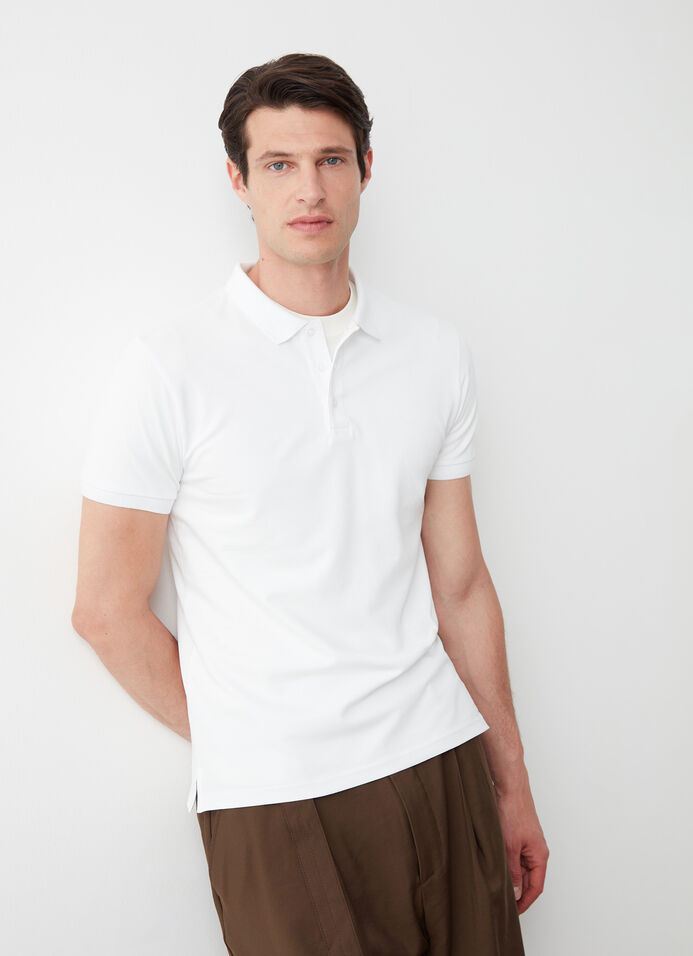 Piqué polo-shirt image number 1