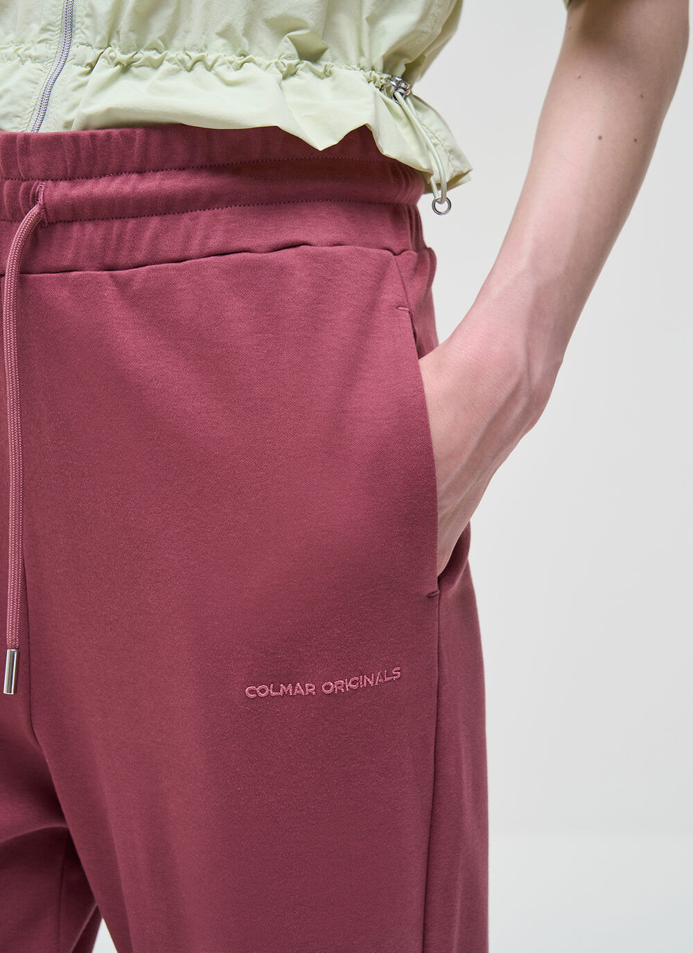 Cotton tracksuit bottoms image number 2