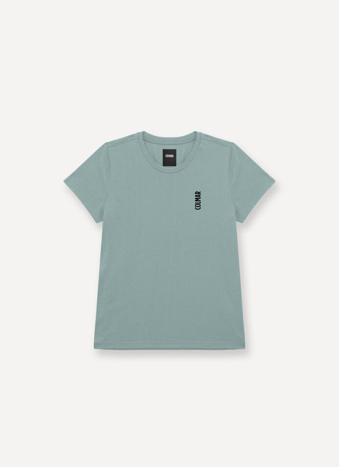 Crew-neck cotton-blend T-shirt image number 4