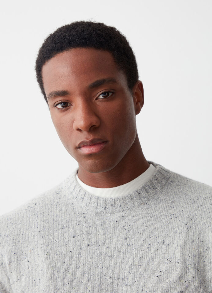 Multi-coloured crew-neck pullover image number 2