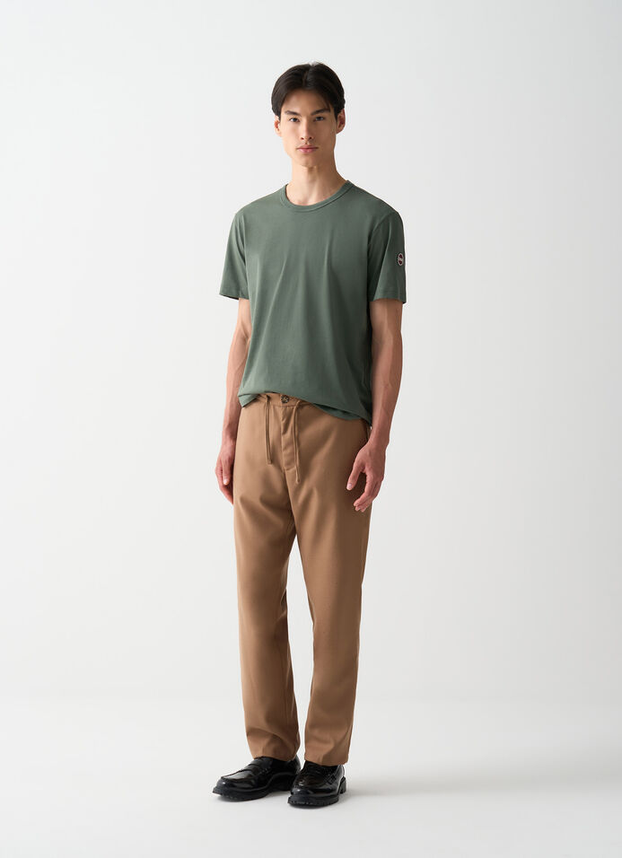 Cotton round-neck T-shirt image number 2