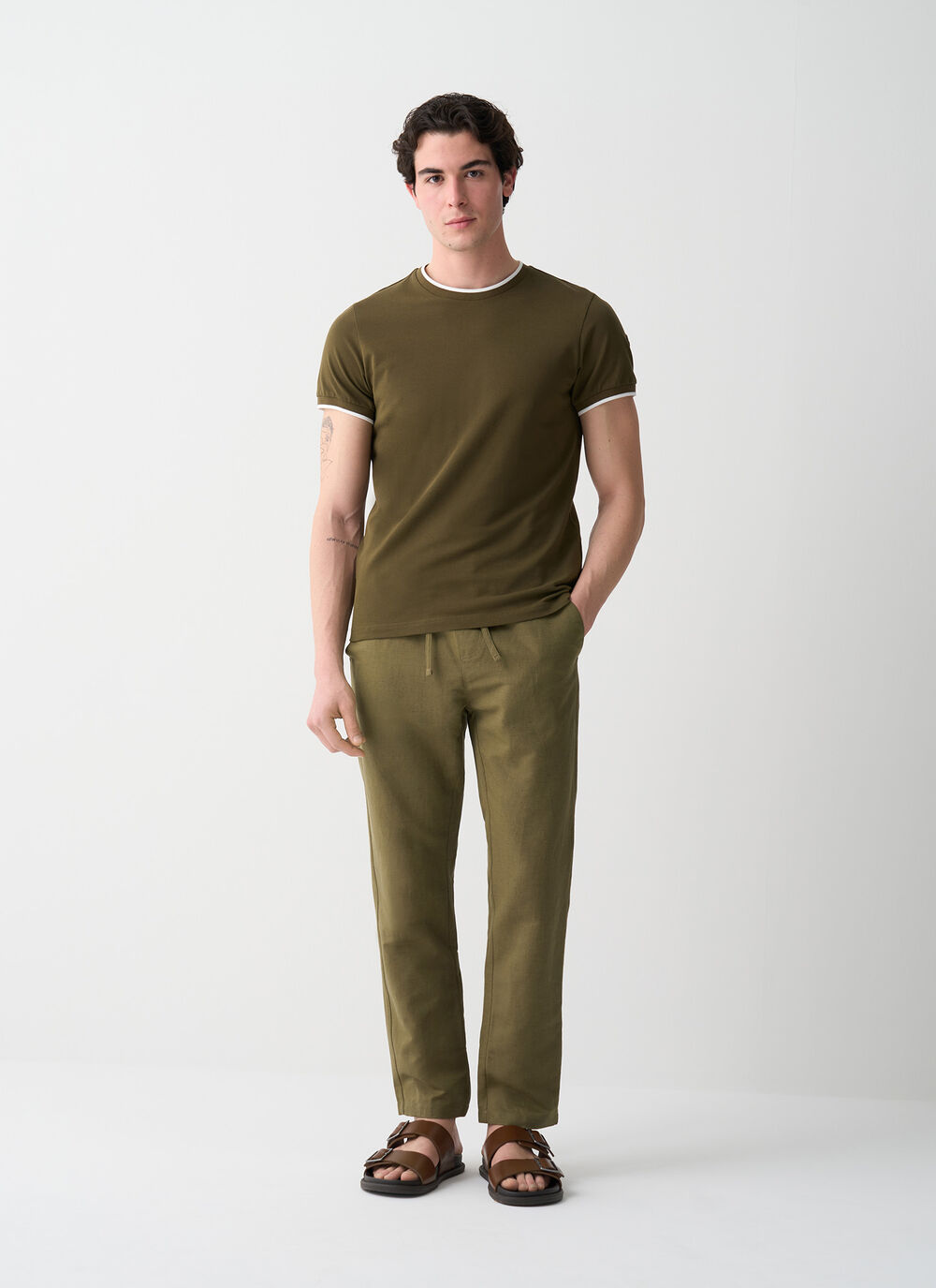 Linen trousers image number 0