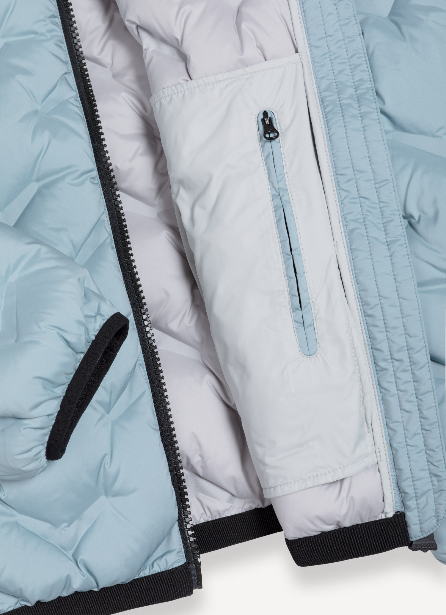 Short down jacket with seamless design - POLAR BLUE | Colmar